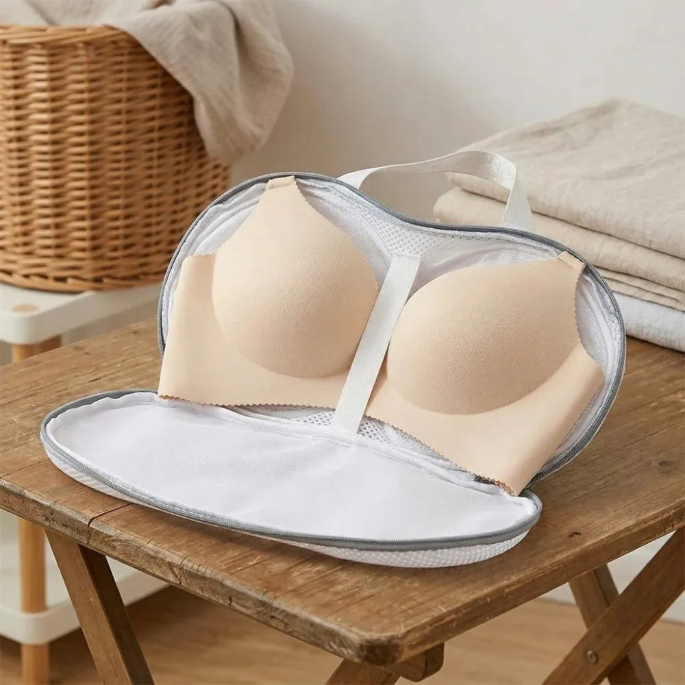 Bra Laundry Bag – Zippered Mesh Underwear Washing Bag