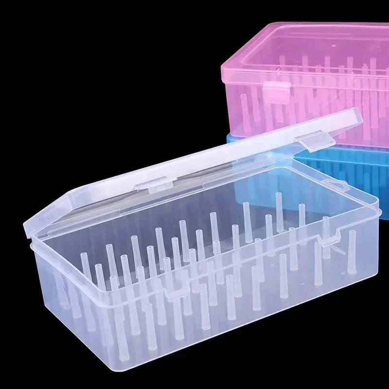 42-Slot Sewing Thread Storage Box | Spool & Bobbin Organizer