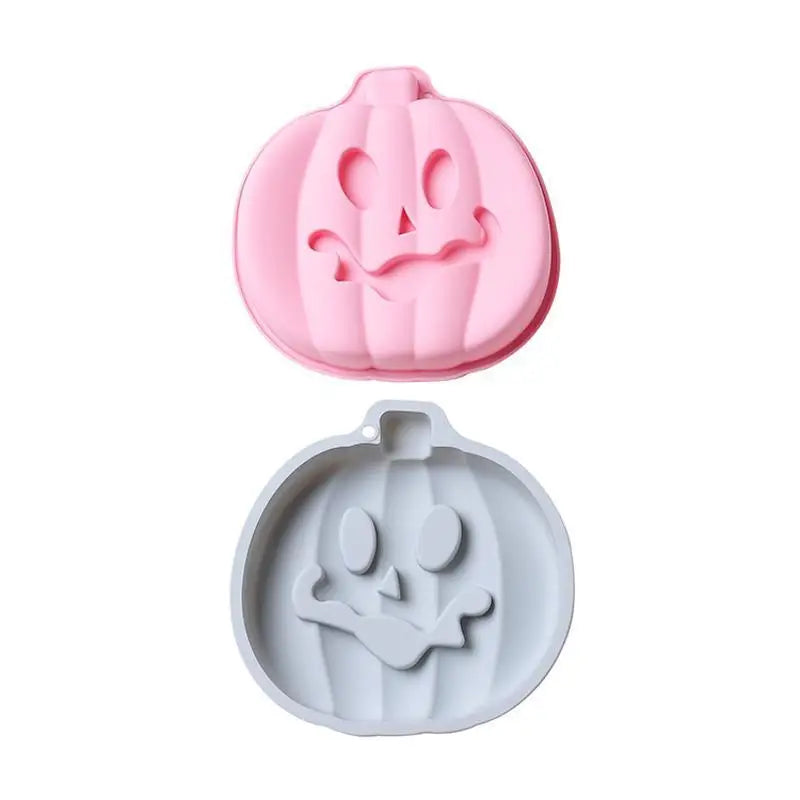 8-Inch Pumpkin Silicone Baking Mold | Halloween Mousse Cake Tray