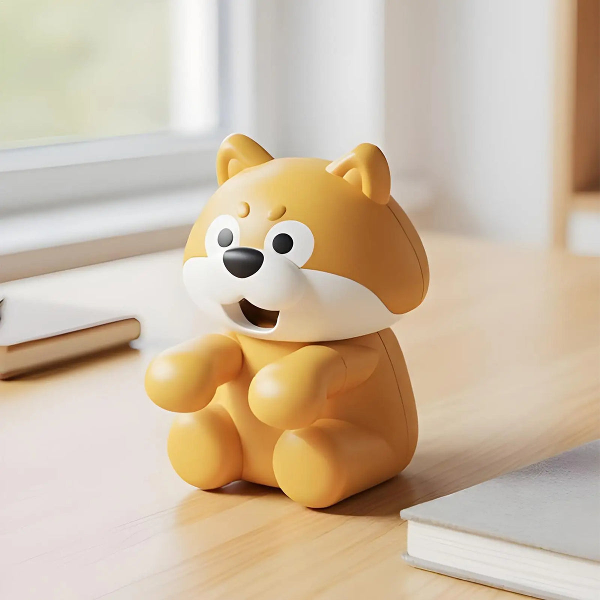 Mini Cartoon Puppy Clip-On Fan | USB Portable Desk & Cup Fan
