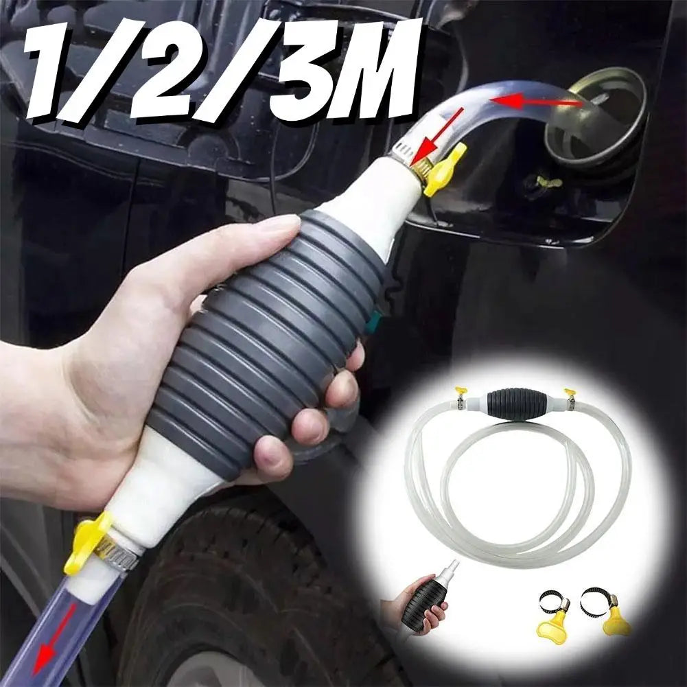 Manual Syphon Hand Pump – Fuel, Oil & Liquid Transfer