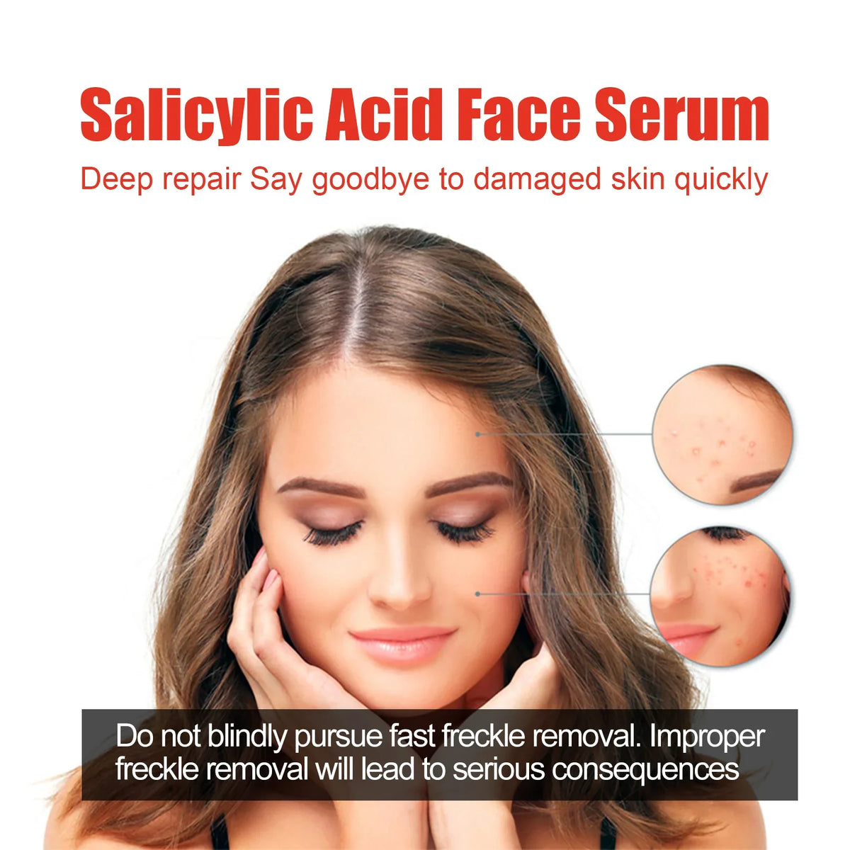 Salicylic Acid & Niacinamide Face Serum | Pores, Brightening 30ml