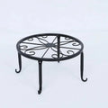 Wrought Iron Flower Pot Stand – Balcony & Garden Display Shelf