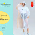 Reusable Waterproof Adult Raincoat – One-Piece EVA Poncho