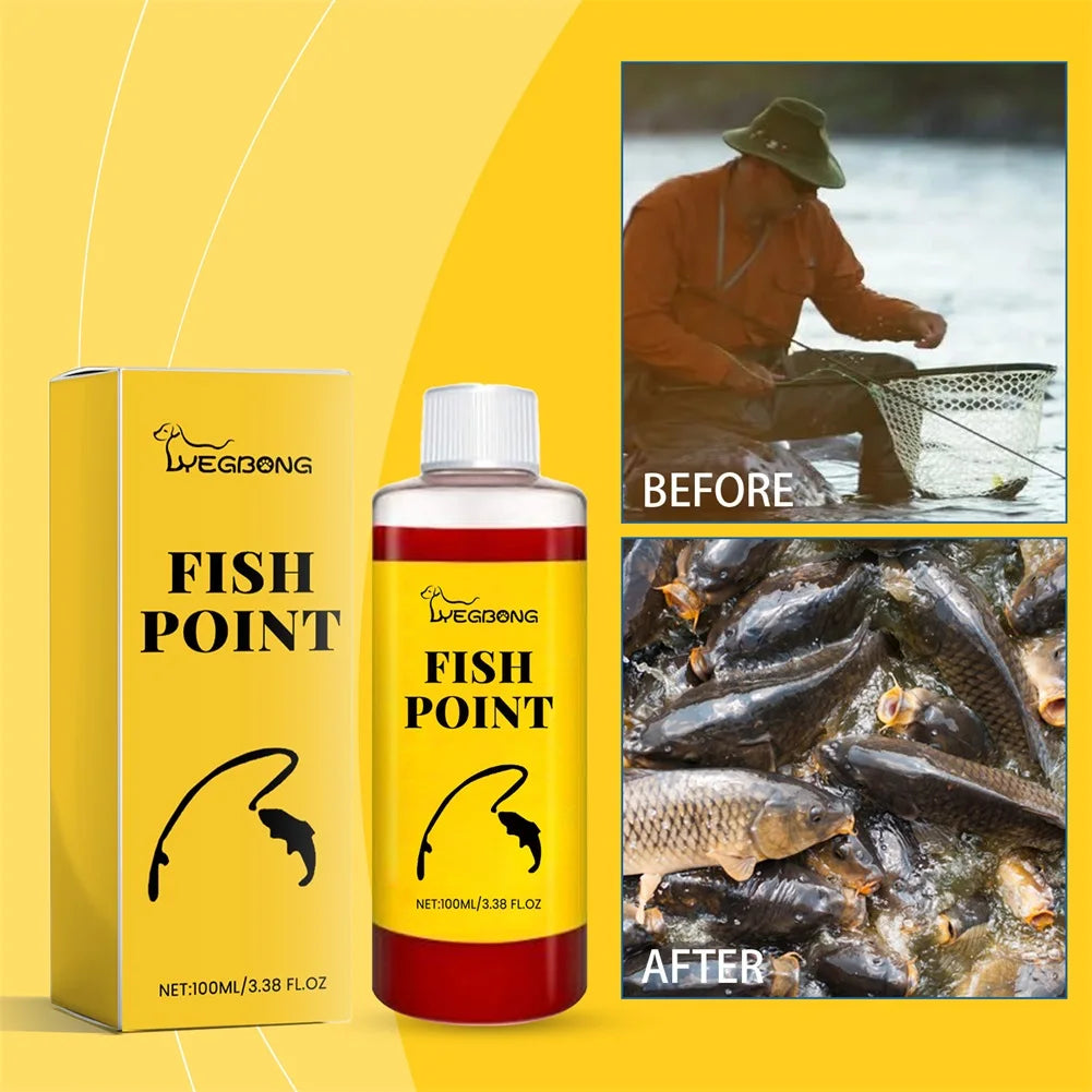 Red Worm Liquid Fishing Bait Attractant – 100ml Concentrate