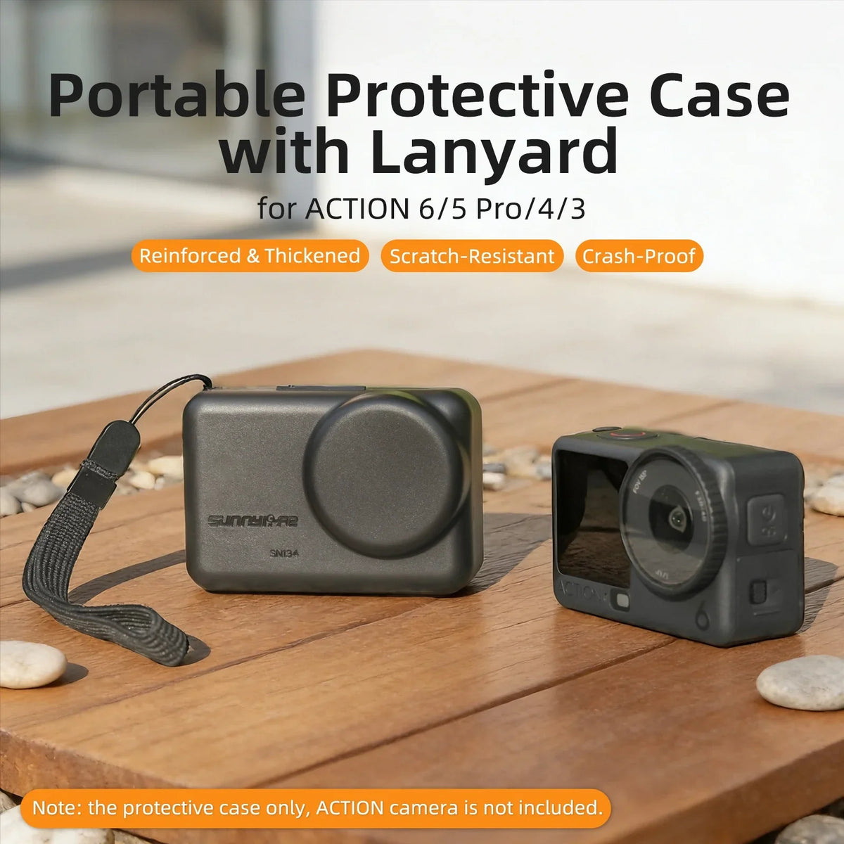 Shockproof Case for DJI Action 6/5 Pro/4/3 | EVA Storage Case