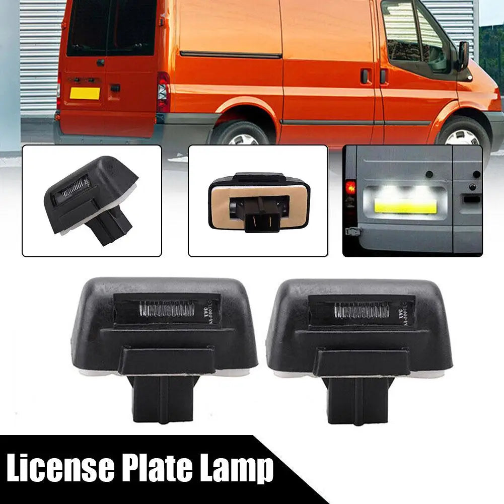 LED License Plate Lights for Ford Transit MK4–MK7 | 2-Pack