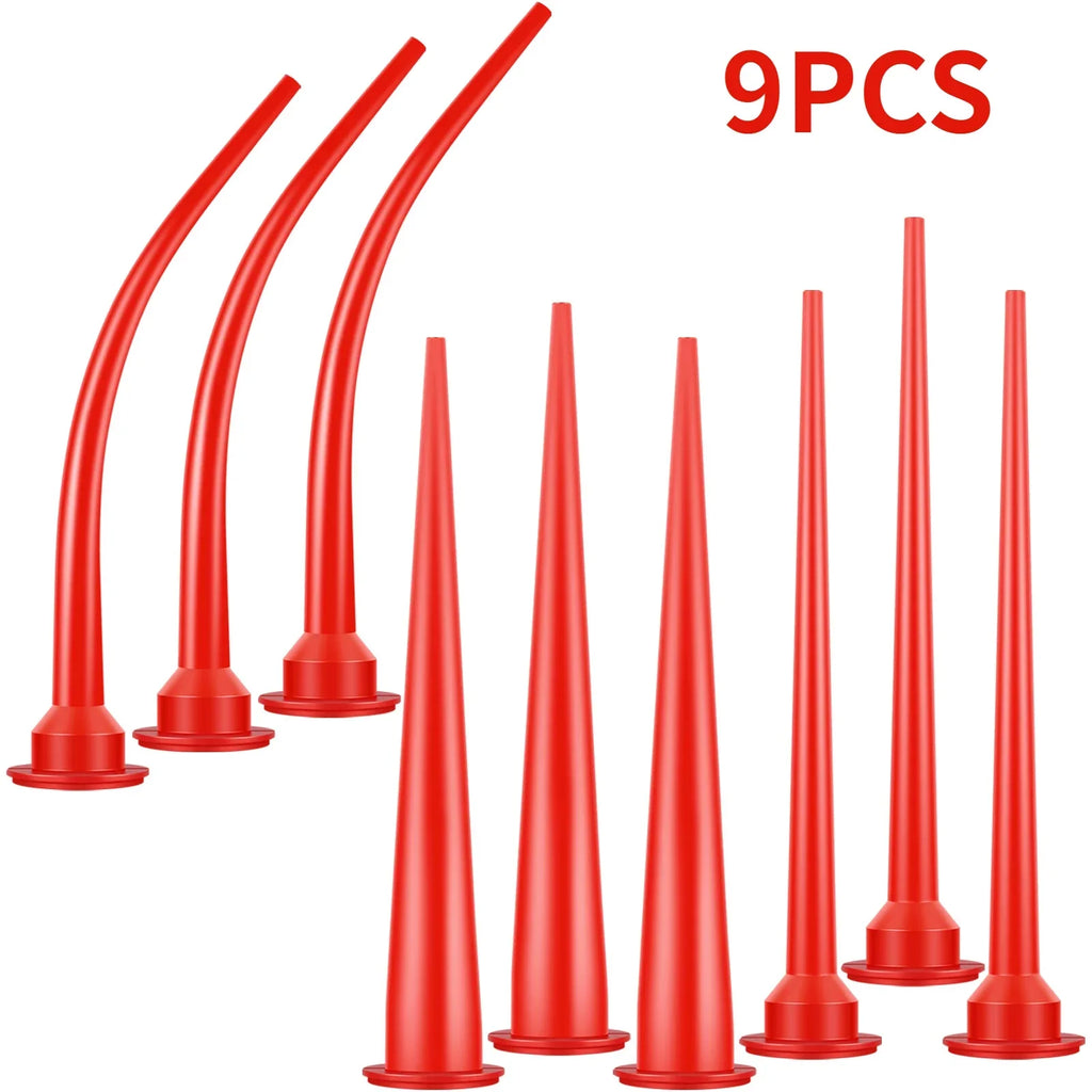 Caulking Nozzle Plastic Caulk Applicator Sausage Extension Tool