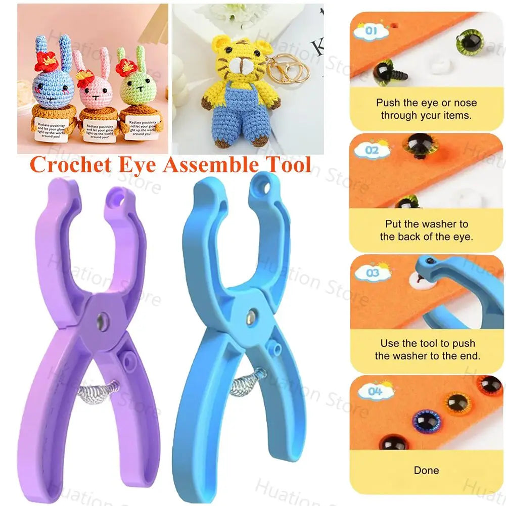 Safety Eye Tool for Plush Toys, Dolls & Crochet – 5–30mm