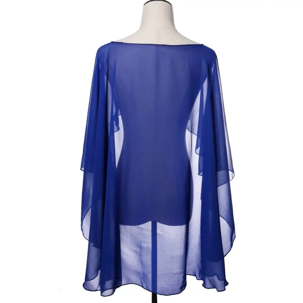 Women's Knit Shawl Wrap – Lightweight Wedding & Evening Cover Up