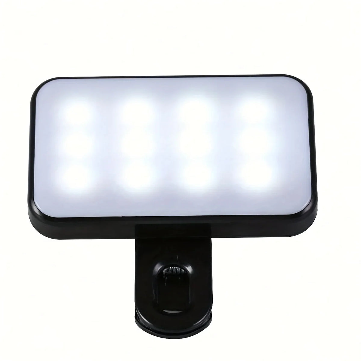 Mini Clip-On Selfie Fill Light | 3 Color Modes LED Ring Light