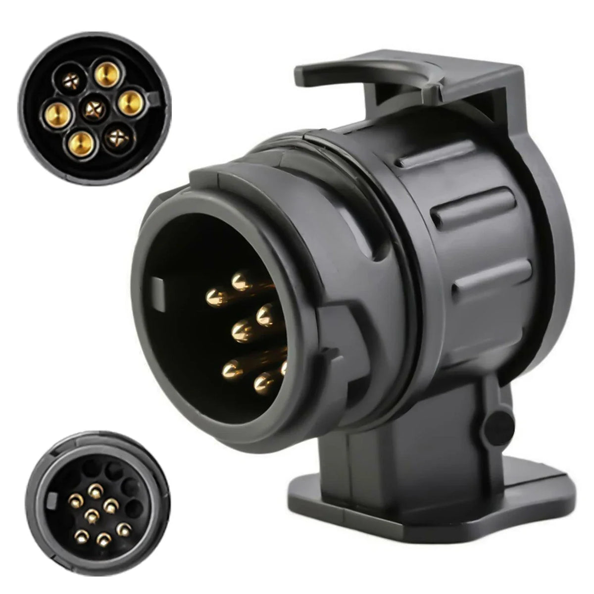 13 Pin to 7 Pin Trailer Adapter | 12V Waterproof Towbar Plug