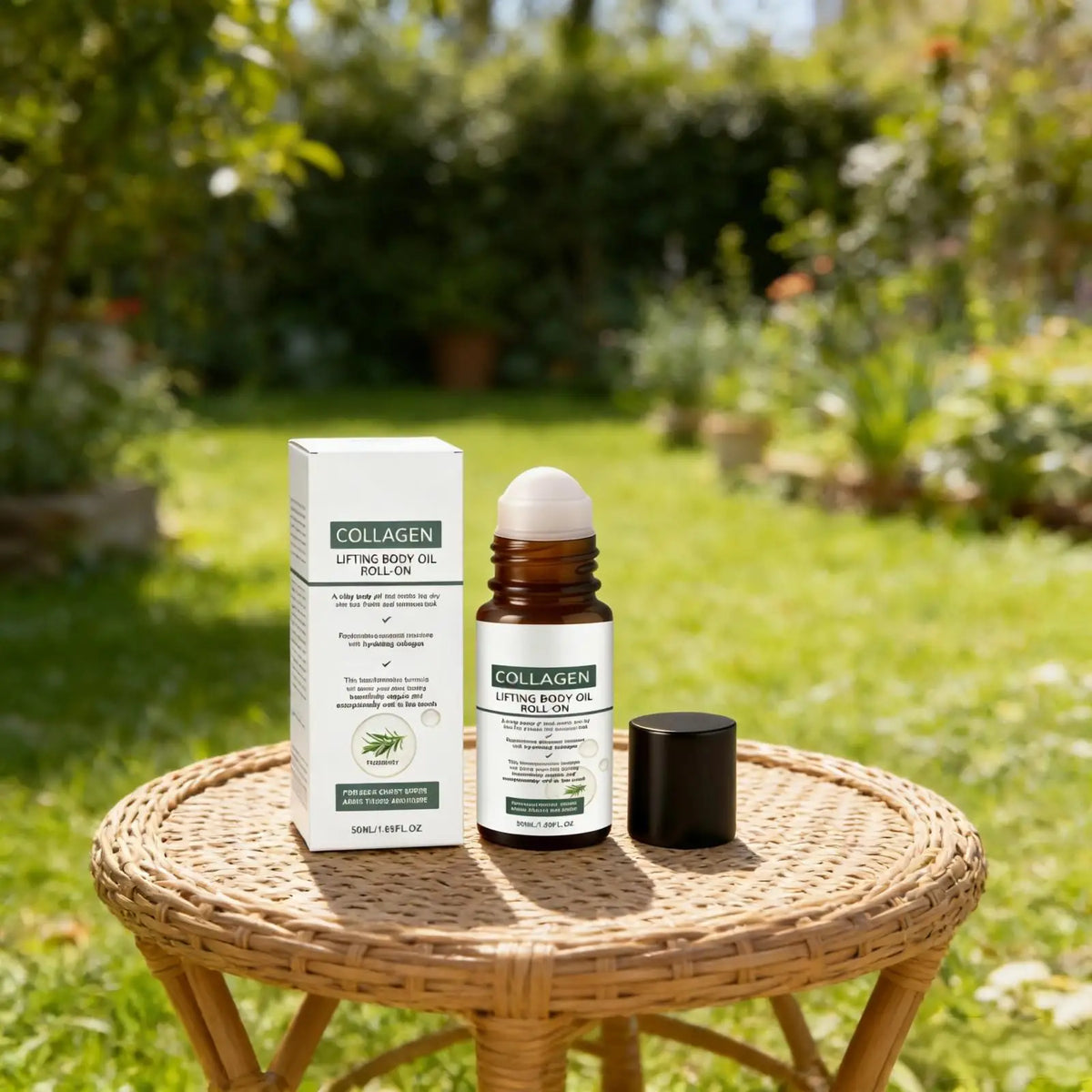 Collagen Body Oil Roll-On | Rosemary Firming Moisturizer 50ml