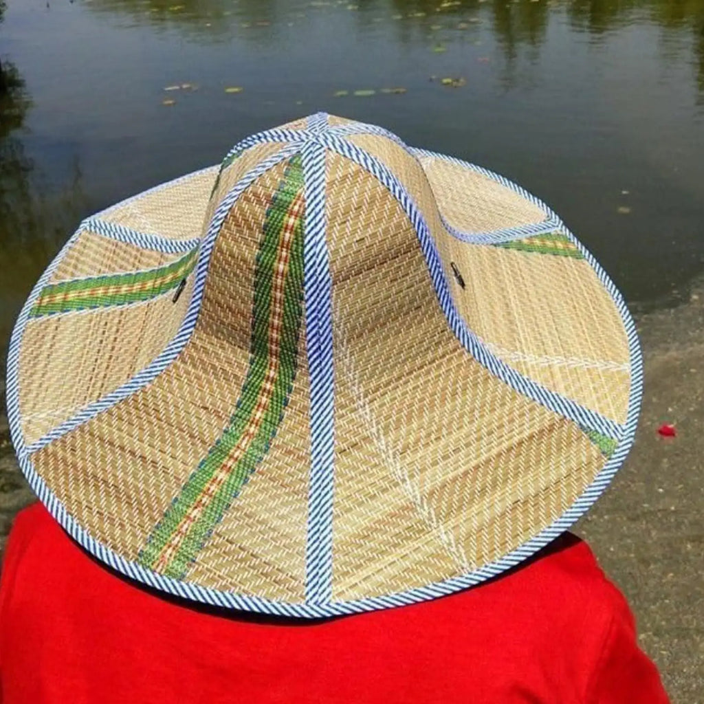 Wide Brim Foldable Straw Sun Hat – Unisex Beach & Outdoor