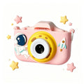Kids Dual Lens HD Digital Camera Toy with 128GB SD Card
