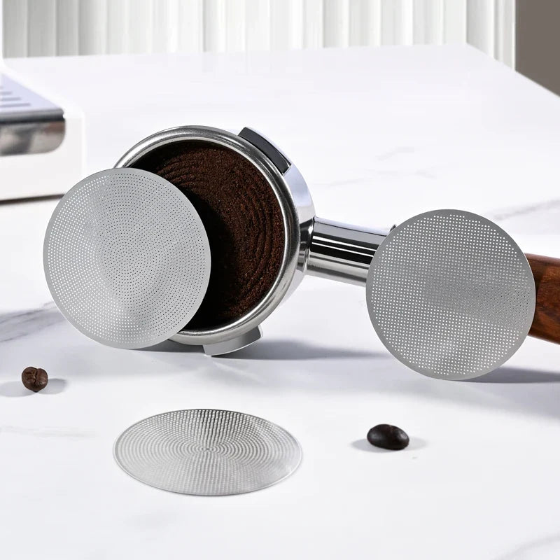 Espresso Puck Screen 51mm 54mm 58mm Reusable Stainless Filter