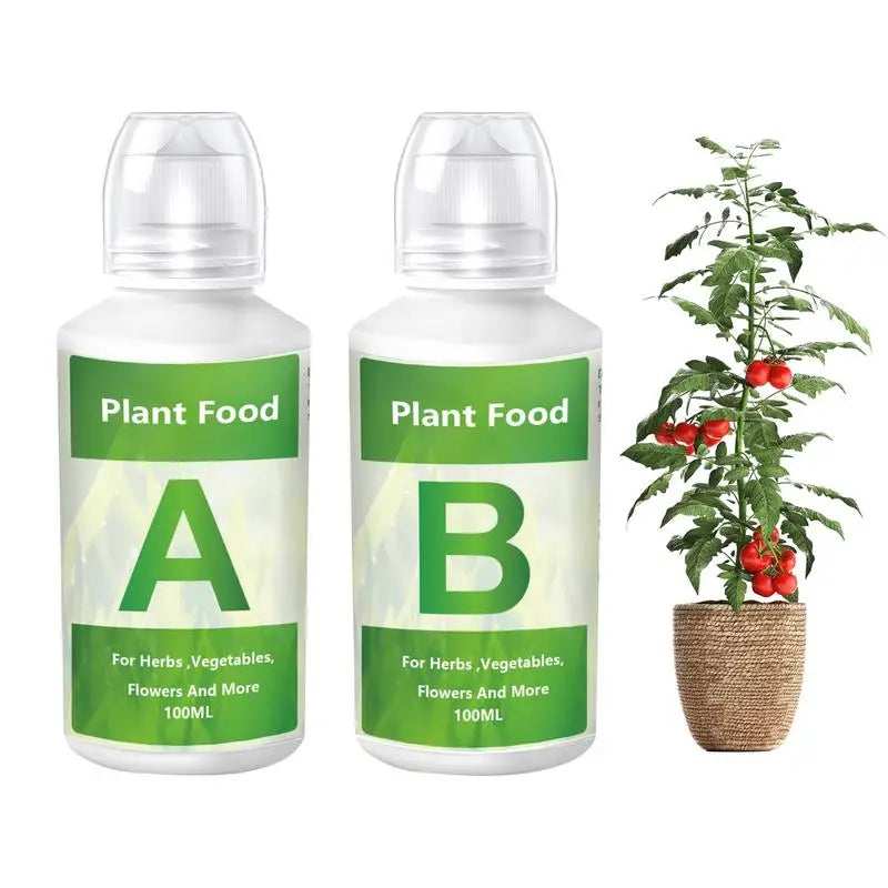 Fertilizer B Hydroponic Garden Plant Food Flowers Vegetables Grass