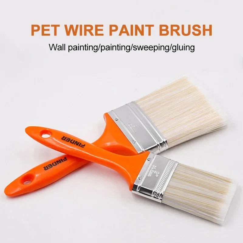 PET Soft Bristle Wall Paint Brush | ABS Handle DIY Tool