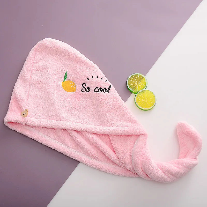 Microfiber Hair Towel | Anti-Frizz Rapid Dry Shower Wrap