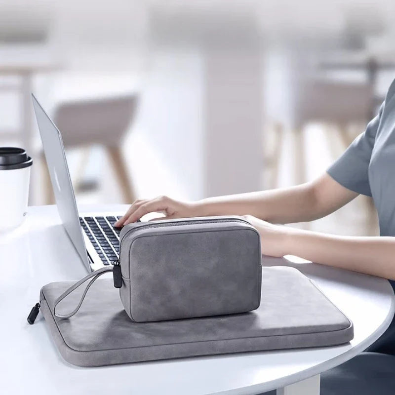 Waterproof Travel Tech Organizer – Large Cable & Gadget Bag