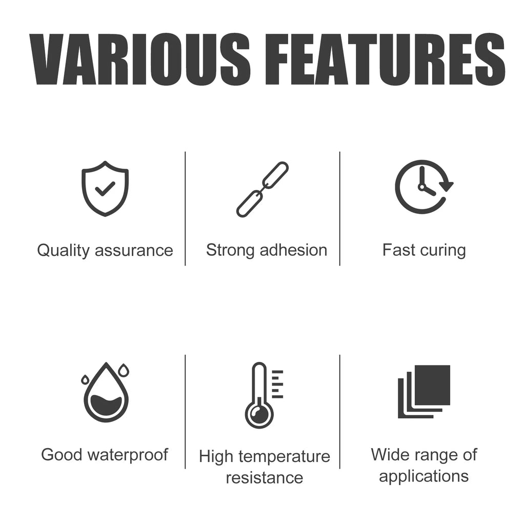 Waterproof Quick-Dry Universal Glue 30/50ml | Strong Adhesive