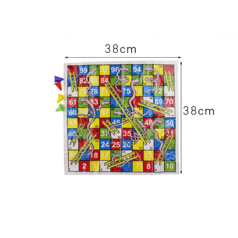 Snakes & Ladders Board Game – Educational Kids Family Game