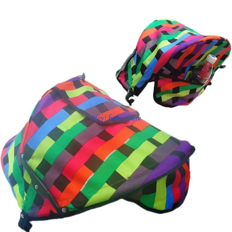 UV50+ Stroller Sun Shade Canopy | Rain & Sun Cover for Prams