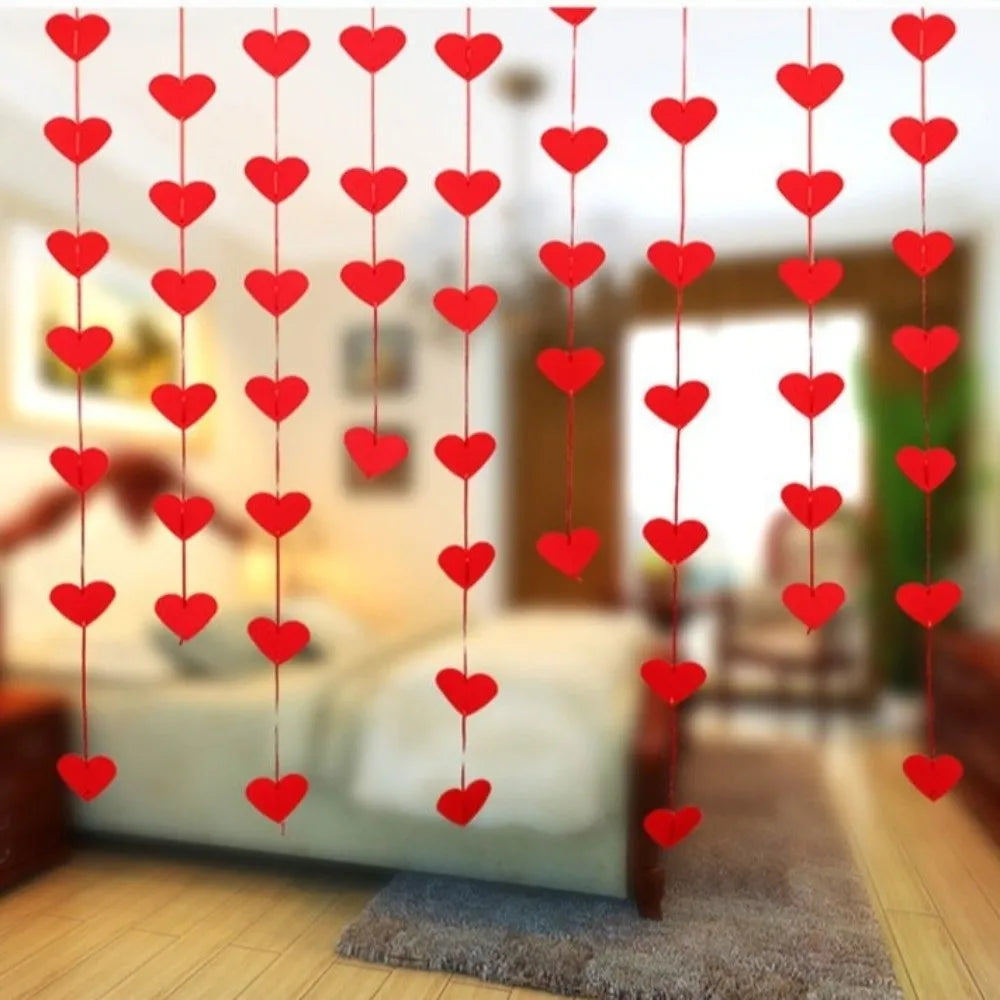Love Flower Hanging Garland – DIY Wedding & Party Decoration