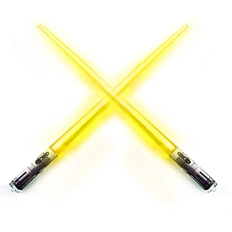 Chop Sabers Lights Up Lightsaber Chopsticks Luminous Night Tableware