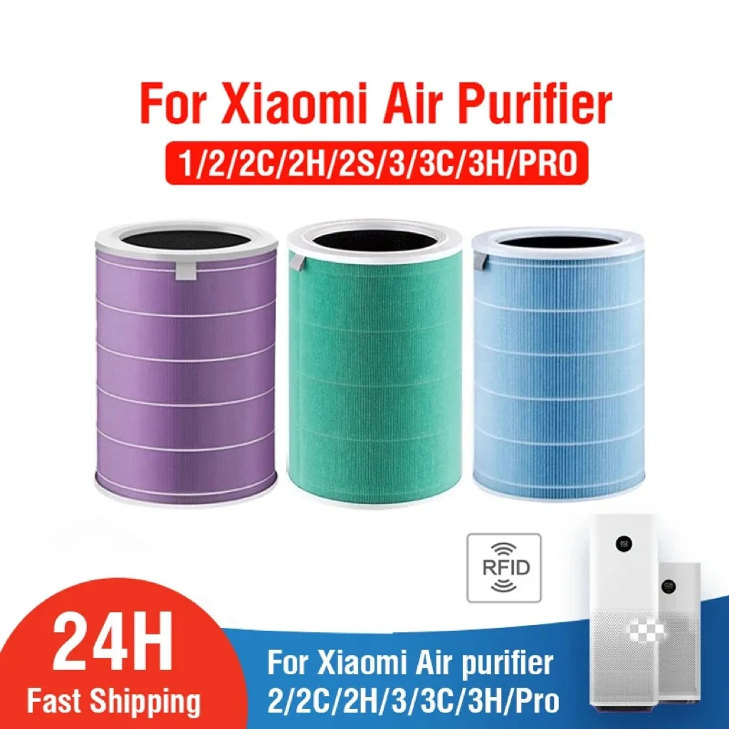 HOMEFISH Replacement Filter for Xiaomi Air Purifier Pro/2/3/2S/3H