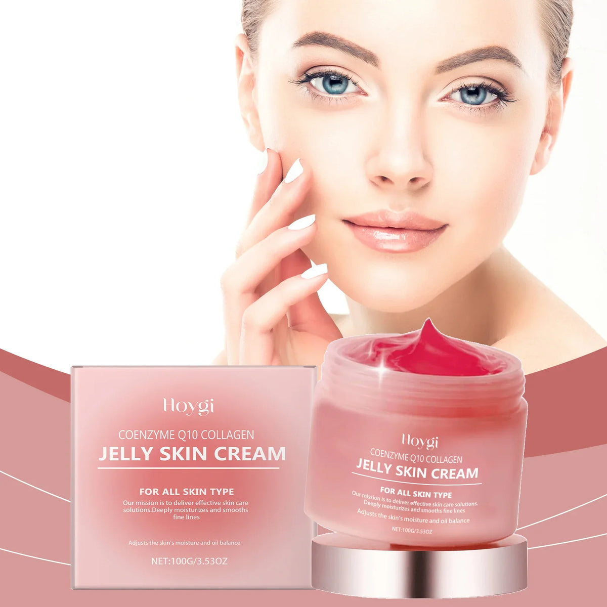 Hoygi Collagen Jelly Cream – Moisturize, Firm & Brighten 100g