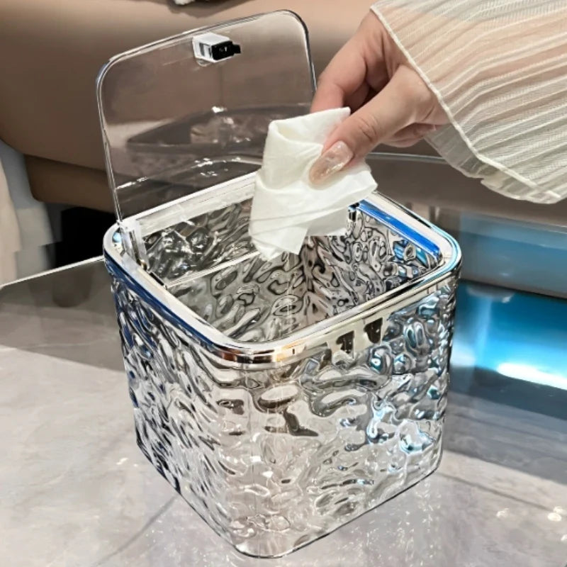 End Transparent Acrylic Multifunctional Storage Box Hair Accessories