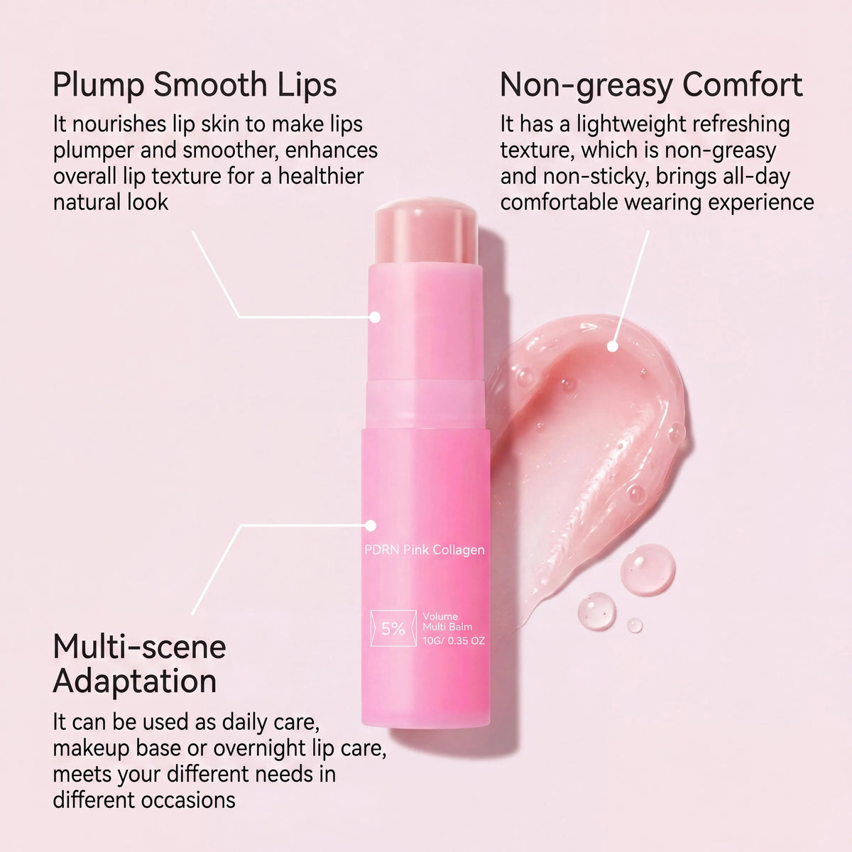 Collagen Multi Balm Stick – Face & Lip Moisturizer