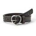 Skeleton Love Buckle PU Belt – Unisex Fashion Jeans Belt