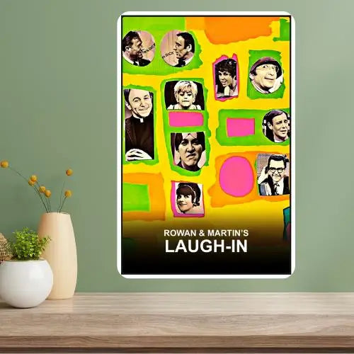 Rowan & Martin's Laugh-In Classic TV Metal Poster Sign