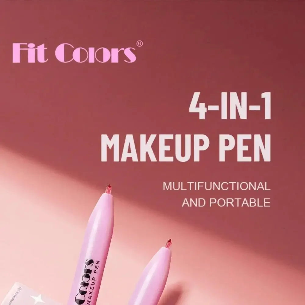 Fit Colors 4-in-1 Makeup Pencil – Eyeliner, Brow, Lip & Highlight