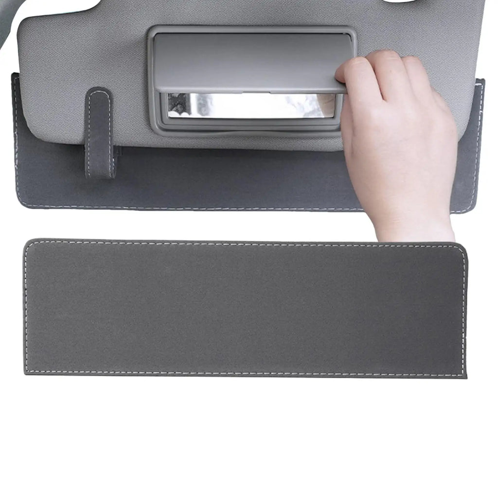 Sun Visor Extender Leather Attachment Car Anti-glare Automotive