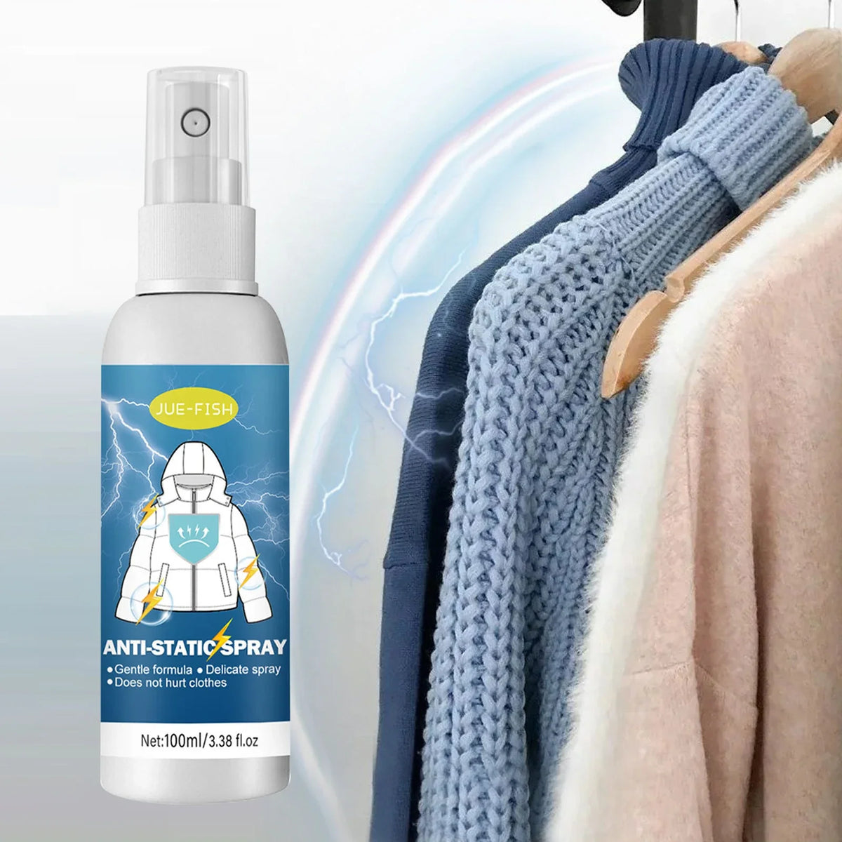 Jue Fish Anti-Static Spray 100ml – Clothes, Hair & Home