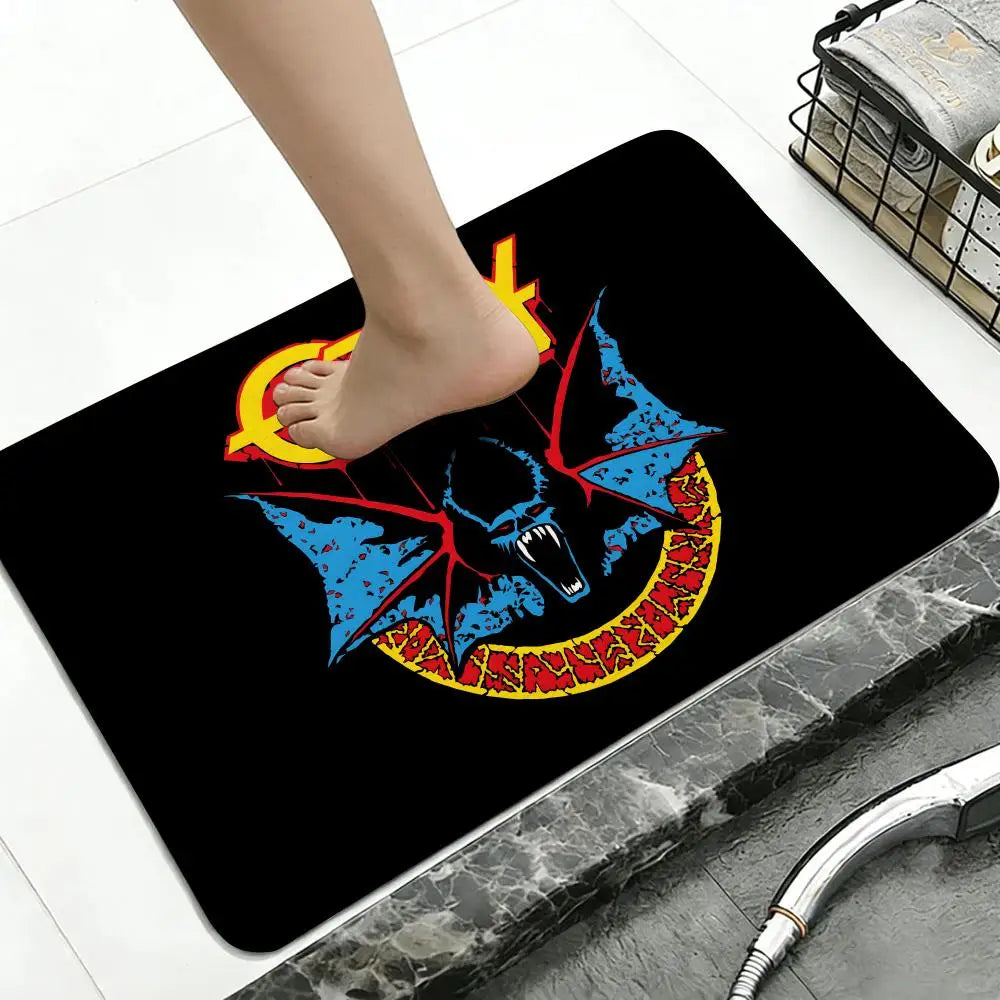 Diatomite Bath Mat – Quick Dry Anti-Slip Rock Graphic Floor Mat