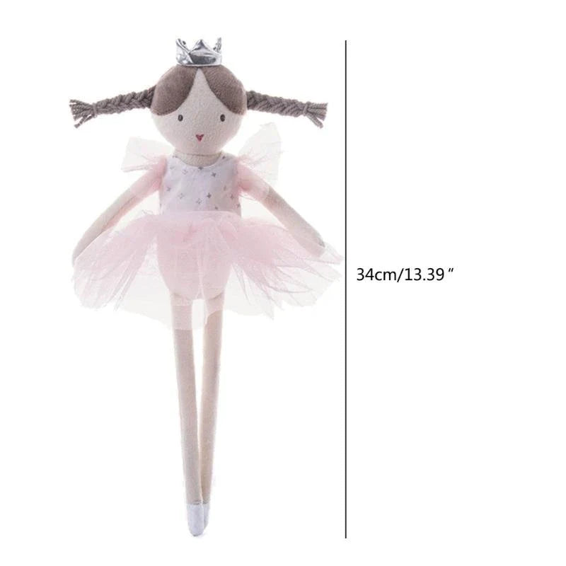 Ballet Girl Stuffed Plush Doll – Soft Sleep Toy for Kids