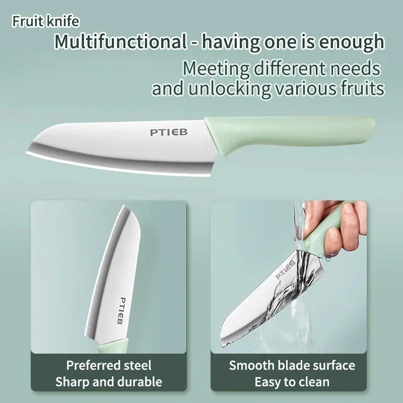 PLYS Stainless Steel Paring Knife – Sharp Fruit & Kitchen Knife