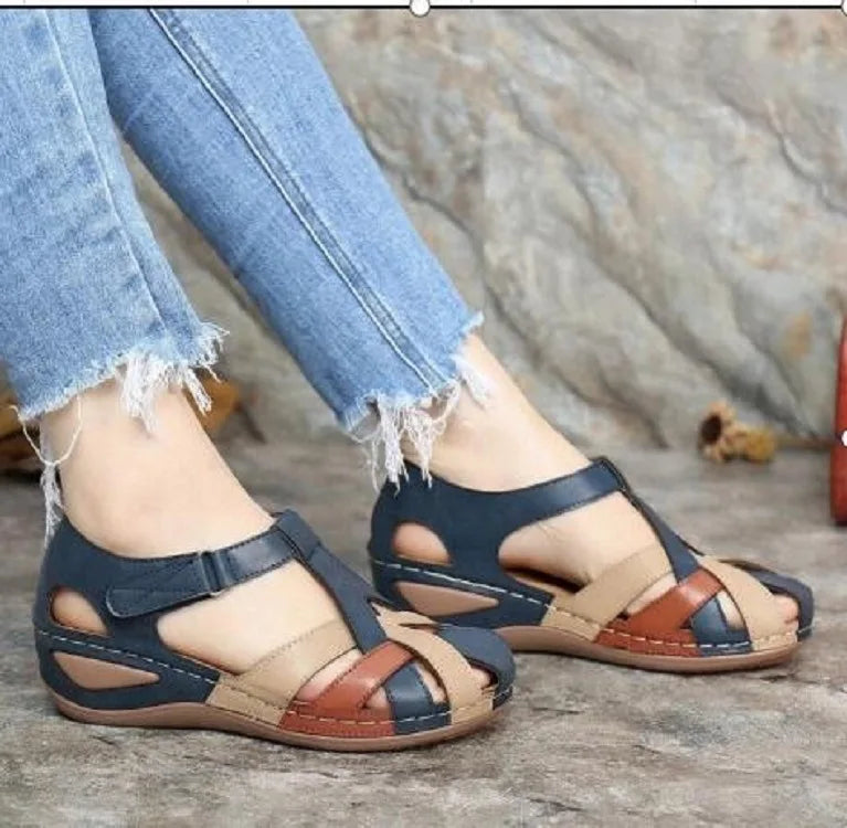 Women's Waterproof Slip-On Wedge Sandals | Plus Size EU 35–50