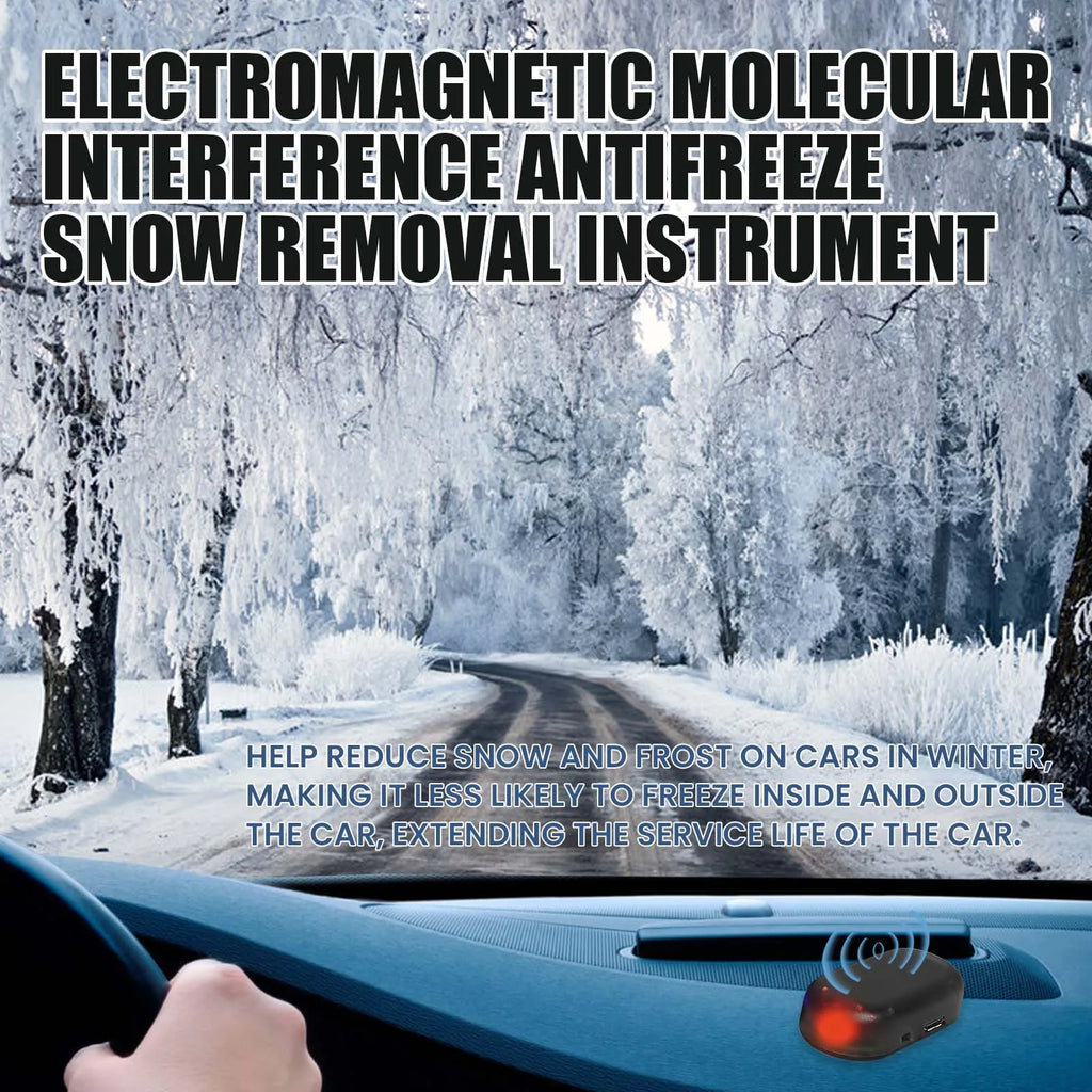 Solar Portable Car De-Icer – Fast Ice & Frost Removal Tool