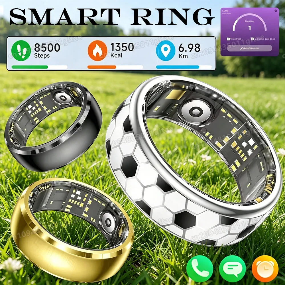2026 Stainless Steel Smart Ring2026 Information Vibration Reminder