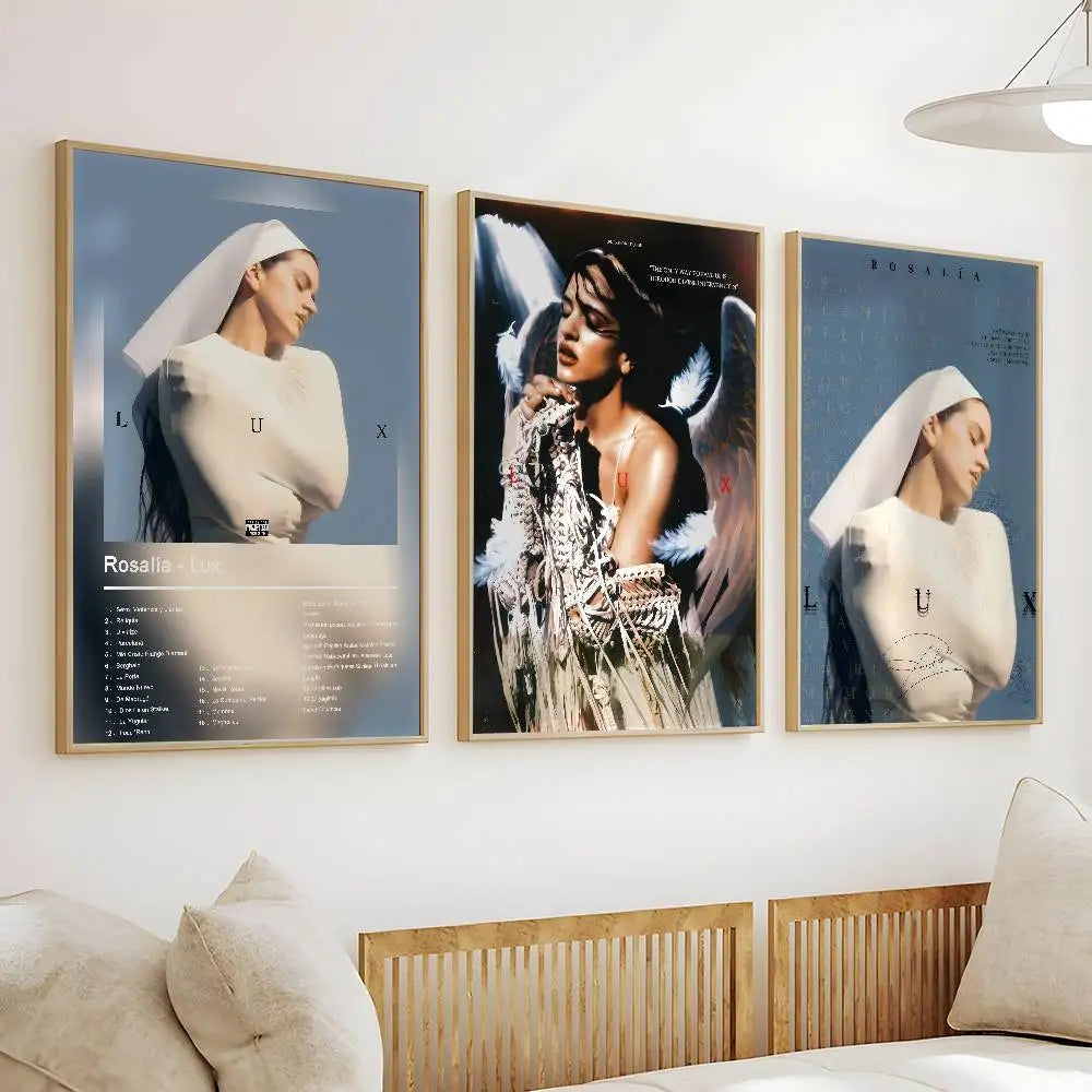 Rosalia Lux Album Poster – Self-Adhesive Waterproof Wall Sticker