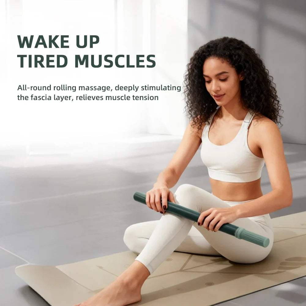Yoga Stretching Stick | Posture Corrector & Muscle Roller