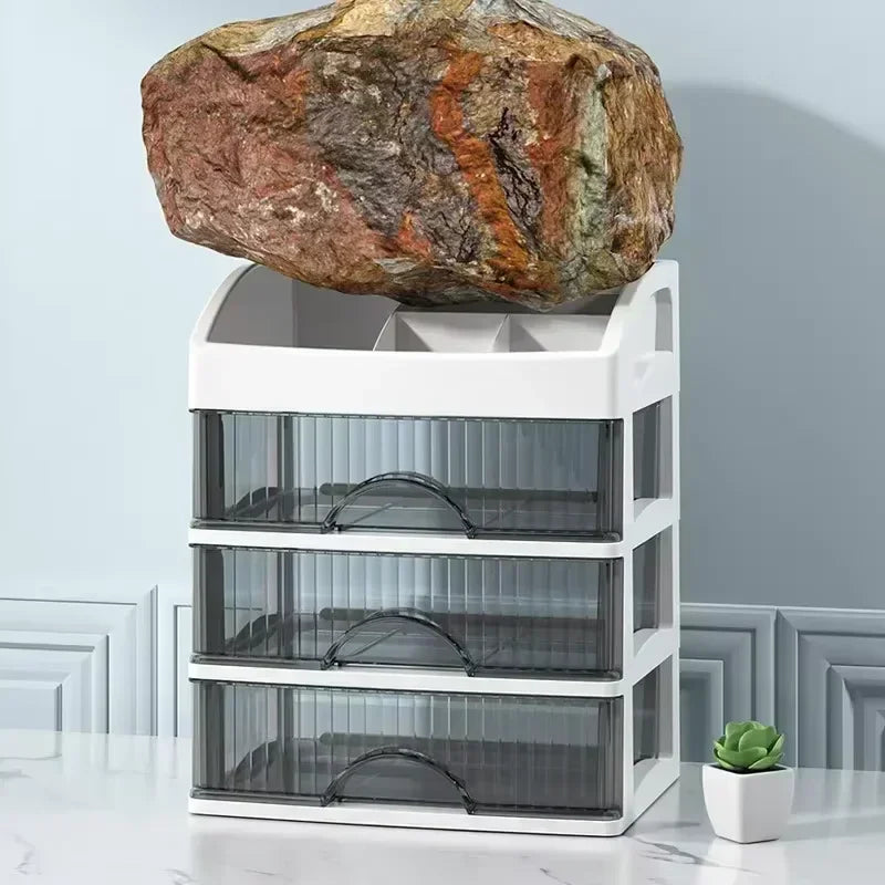 Large Capacity Drawer Makeup Organizer & Lipstick Holder
