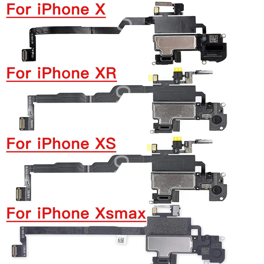 Ear Speaker Flex Cable Replacement for iPhone X XR XS Max