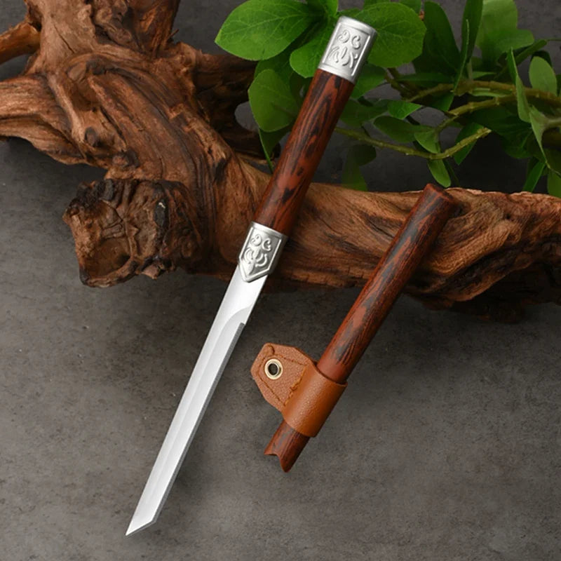 PLYS Stainless Steel Outdoor Knife – BBQ, Steak & Fruit Blade