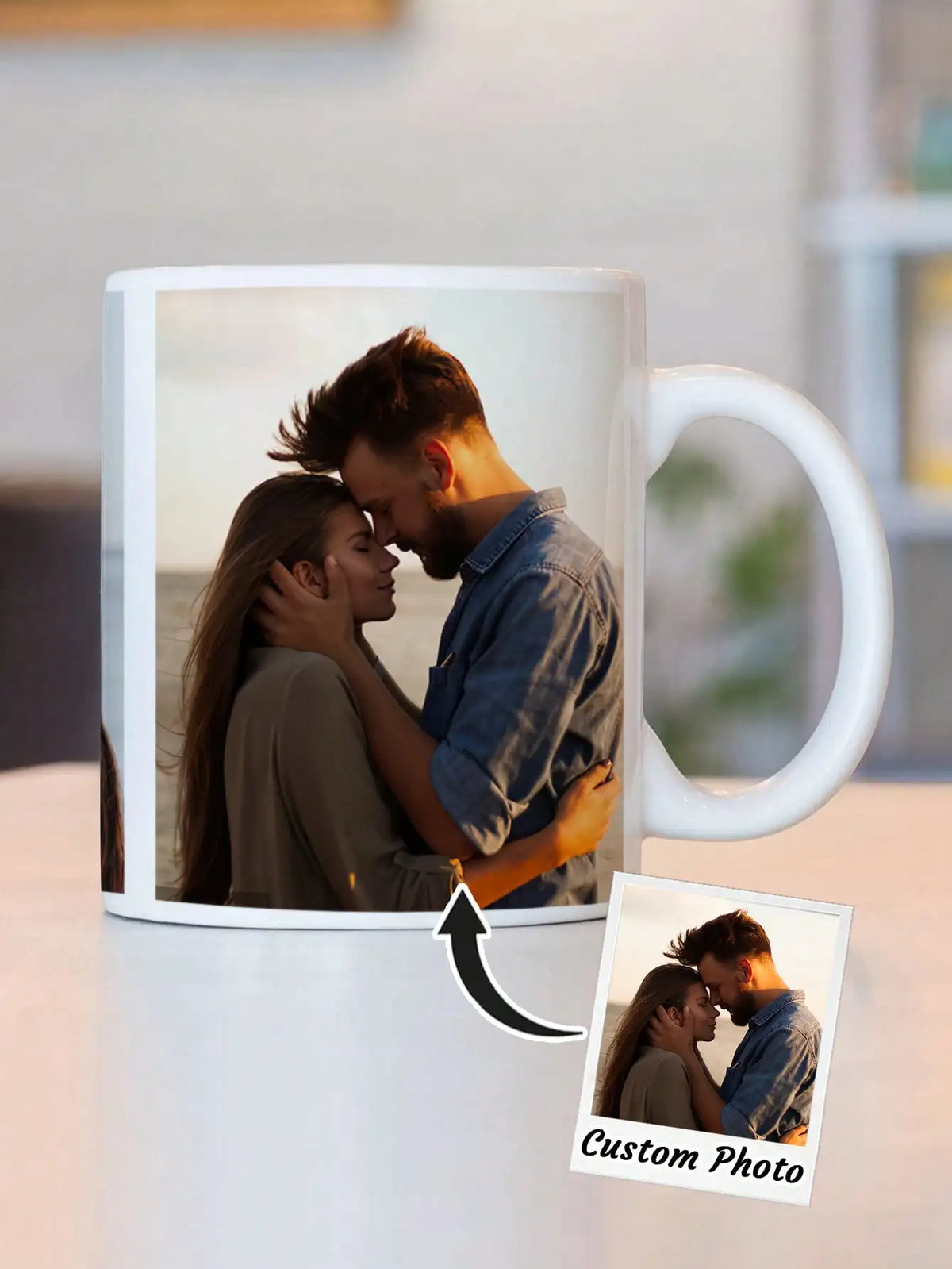 Custom Photo Mug – Personalized 11oz Ceramic Gift Mug